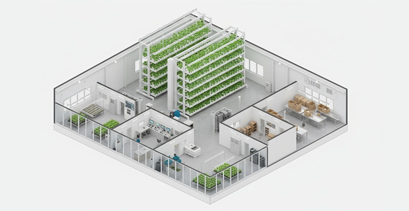 ビルドイン型（建屋活用）イメージ